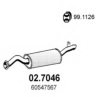 ALFA 60547567 End Silencer